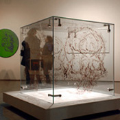 Glass Sculpture with custom artwork